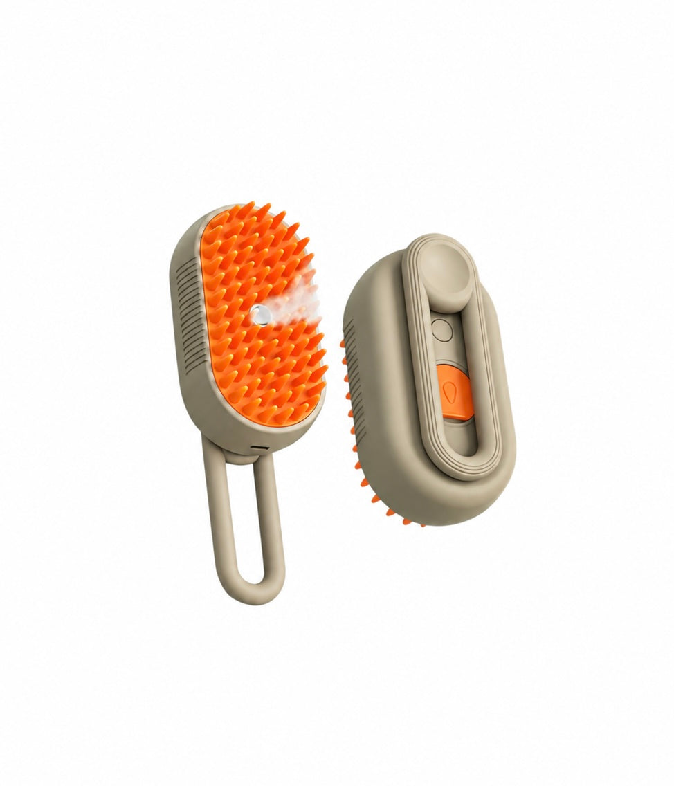 NuvolaCare™ - Spazzola Nebulizzante per Cani e Gatti